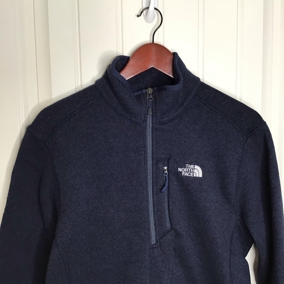 The North Face Gordon Lions 1/4 Zip Fleece Pullover in Navy Size Small. - Picture 3 of 10